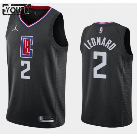 Kinder NBA LA Clippers Trikot Kawhi Leonard 2 Jordan Brand 2020-2021 Statement Edition Swingman